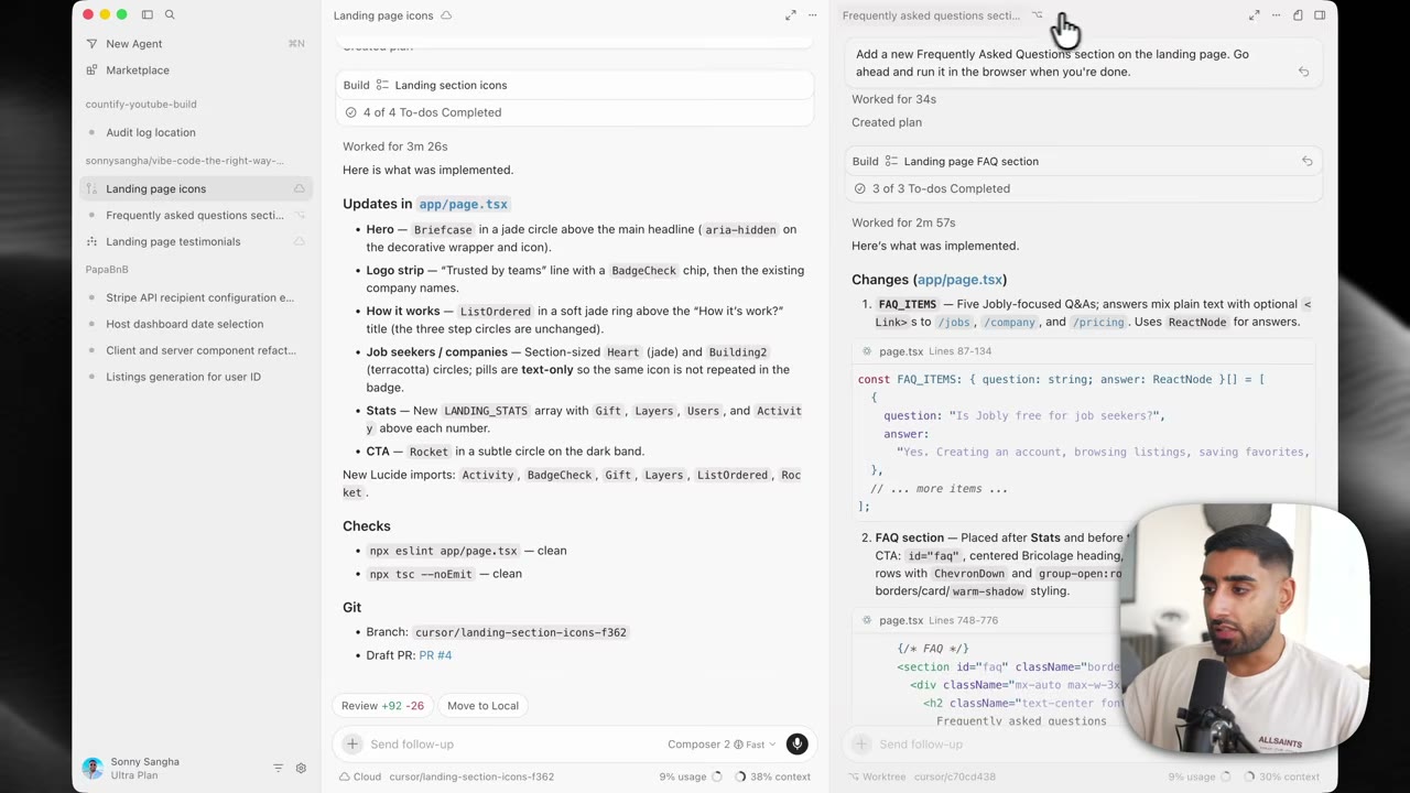 Cursor 3.0 is officially the new King (My AI coding setup revealed) (12:15)